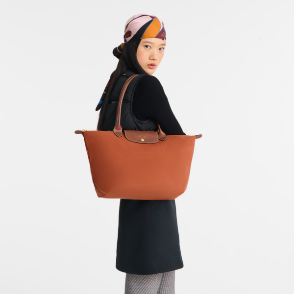 Longchamp Le Pliage Original L Tote Bag – Brick vip time amman jordan